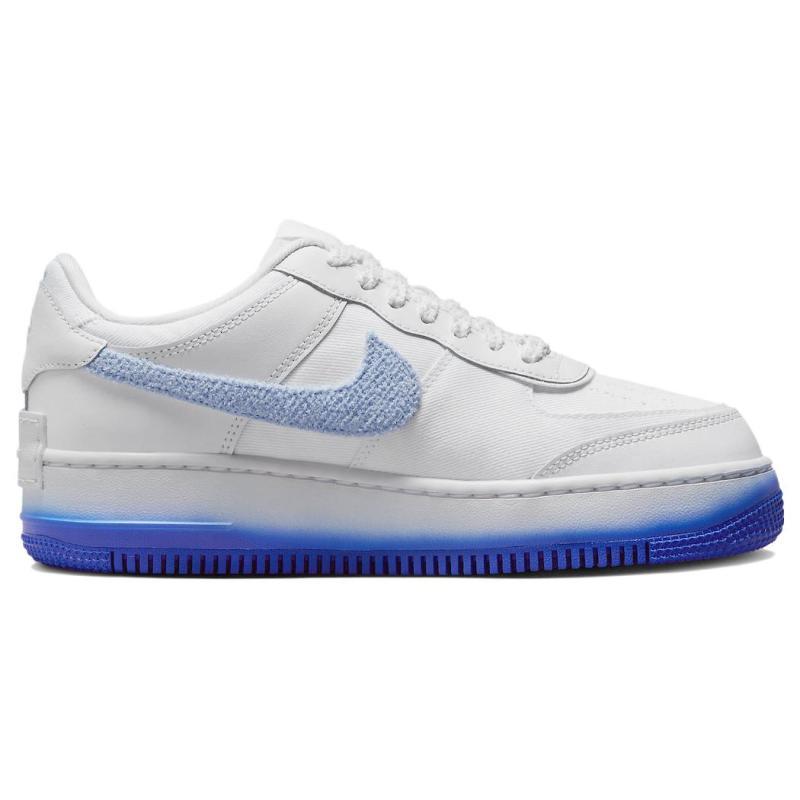 Nike Женские кроссовки Air Force 1 Low Shadow Chenille Swoosh Blue Tint FJ4567-100