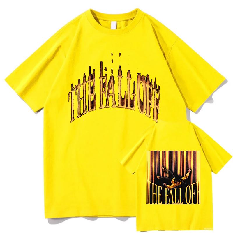 J Cole THE FALL OFF T Shirts Pure Cotton Unisex Fashion Aesthetic Summer Women Casual Cotton Tshirt Classic Oversized Streetwear