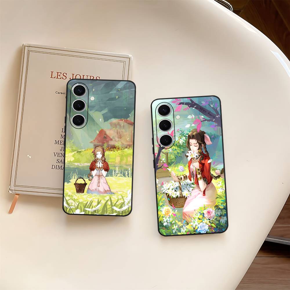 Милый Чехол для Телефона A-Aerith G-Gainsborough Для Samsung S 24 Fe 25 Ultra Plus 20 Lite 21 30 22 23 24 22 Ultra 5G Fundas