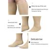 2XL-4XL Knee High Stockings Plus Size Calves Leg Stockings Colorful Compression Socks  Women