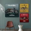 Classic Vintage Motorcycle Canvas Painting Nordic Poster and Prints Wall Art Picture for Living Room On The Wall Home Decor