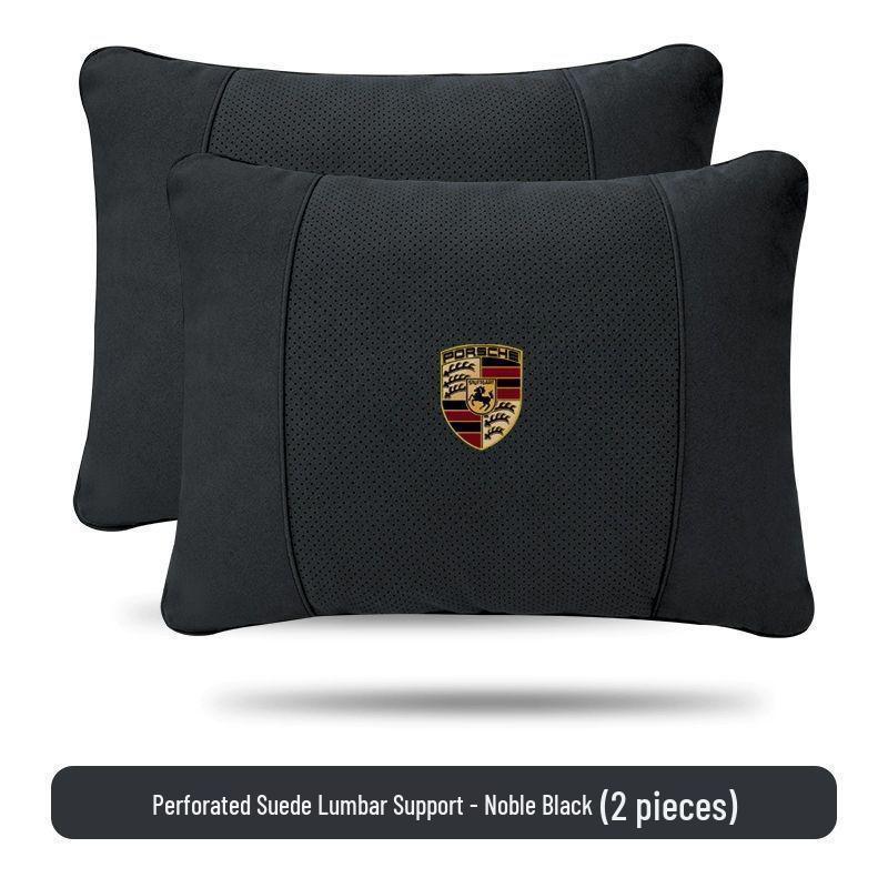 Porsche Macan/Cayenne Headrest Neck & Lumbar Support Pillow: Fits 718, Panamera, 911