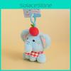 Toy Plush Elephant Keychain With Cartoon Design Doll For Travel And Use Gift