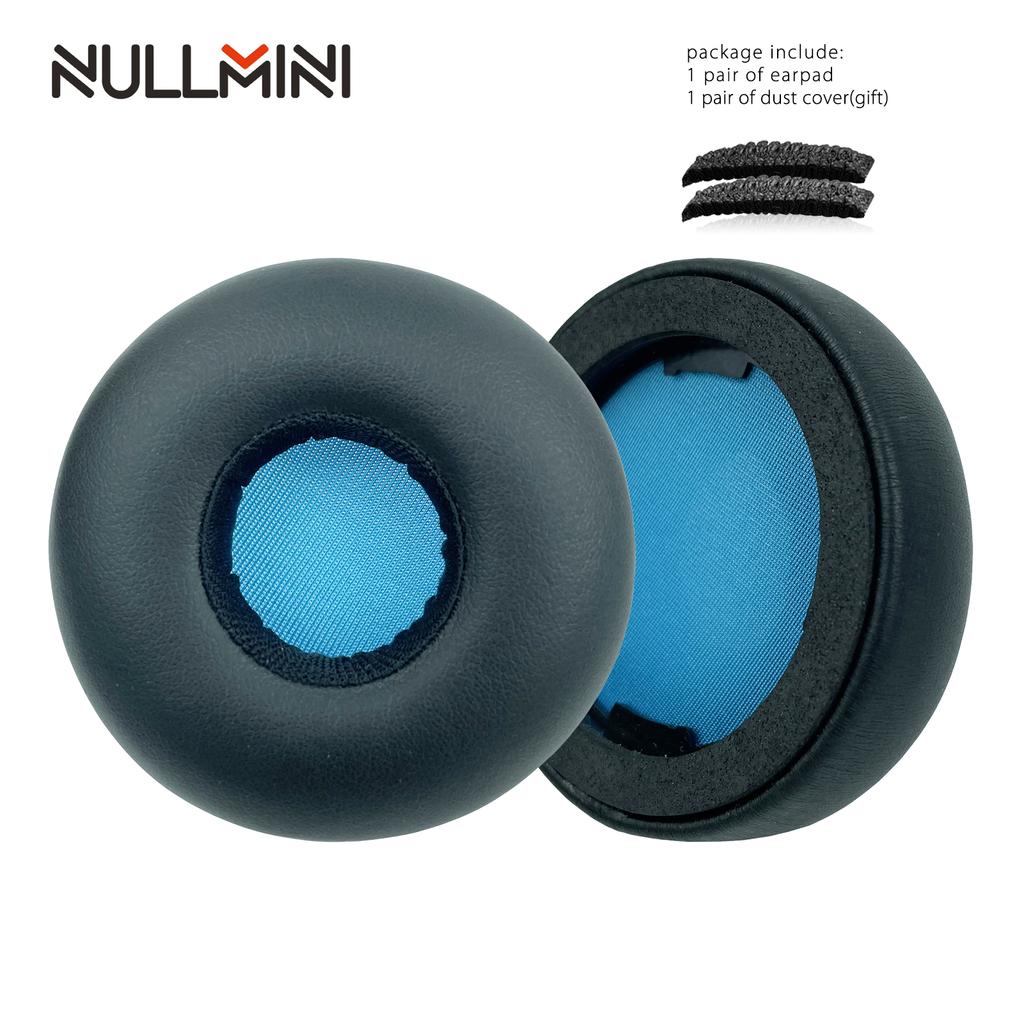 NullMini Replacement Earpads for JLAB Studio ANC Headset Ear Cushion Headphones Protein Leather Earmuffs Sleeve