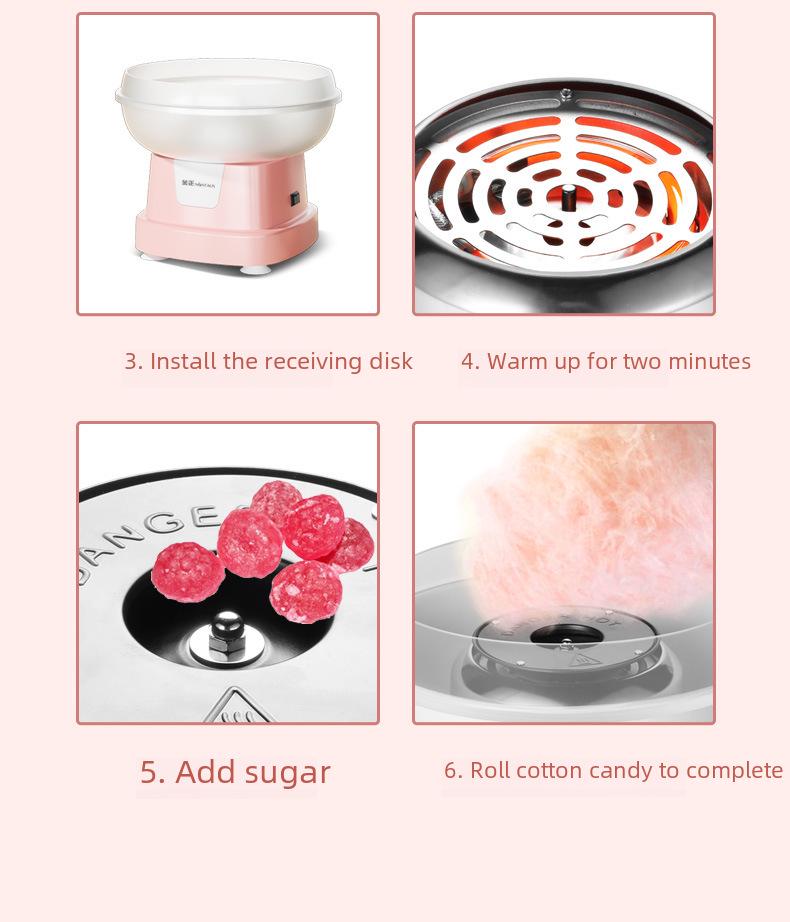 Jinzheng Автоматическая детская мини-машина для сладкой ваты
