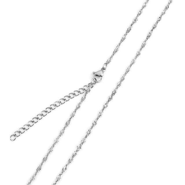 Ожерелье из нержавеющей стали для мужчин и женщин, кубинская цепочка с звеньями золотого цвета, серебряного цвета, панк-чокер, модные мужские ювелирные изделия, подарок