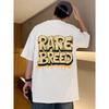 Футболка с забавным графическим принтом Rare Breed Funny Letter, мужская хлопковая футболка большого размера, летняя повседневная одежда, дышащие футболки, уличные топы