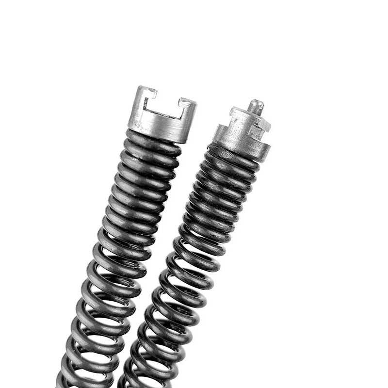 20m Length 16mm Diameter Electric Sewer Dredging Device Pipe Cleaning Tool with Extension Spring And Connector for Home Use