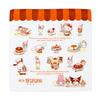 Sanrio Sanrio Персонажи носовой платок Sanrio 2nd 136077 (САНРИО) Ошибори-стиль (Кафе-магазин)
