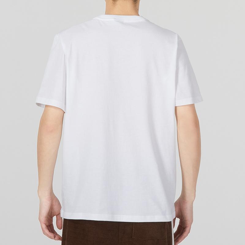 PUMA Printed Short Sleeve T-Shirt 'White' Men's 621559-02
