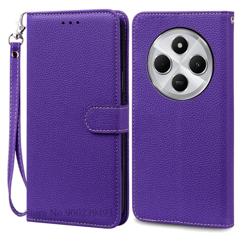 For Redmi 14C 4G Case Soft Silicone Pu Leather Wallet Flip Case For Xiaomi Redmi 14C Case Stand Book Cover For Redmi 14 C Fundas