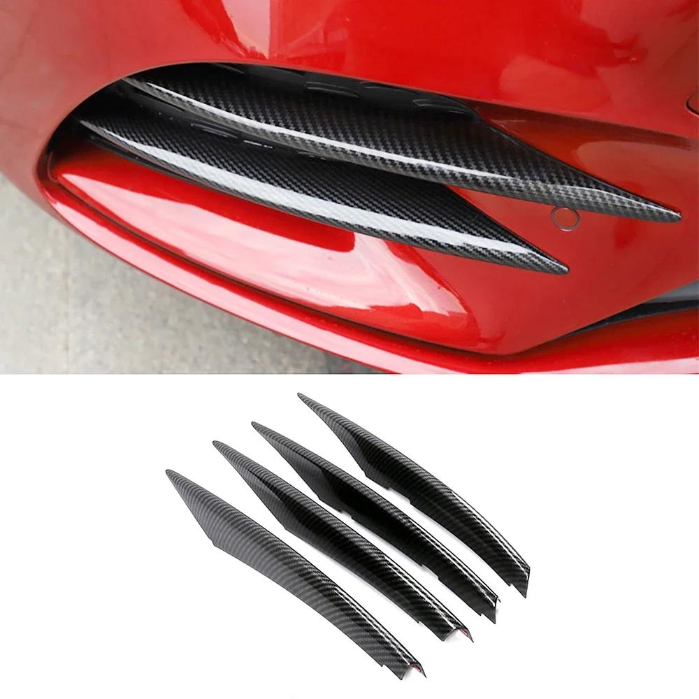 4 шт. для Mercedes Benz A Class W177 V177 A180 A200 A220 A250 2019-2024 автомобильные аксессуары передние противотуманные фары полосы отделка крышка