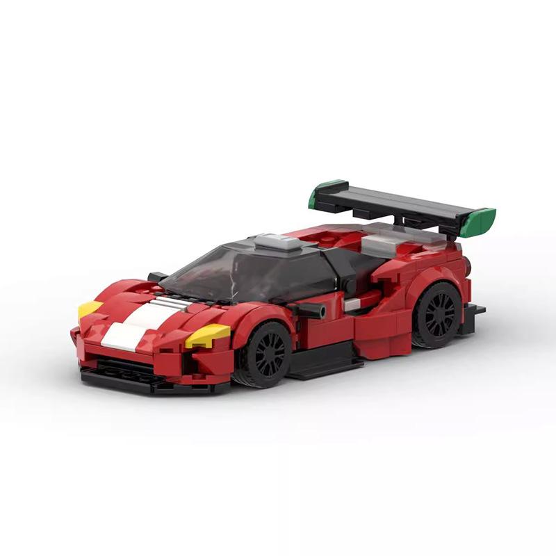 Совместимые Строительные Блоки MOC-90455488 Модель Спортивного Автомобиля GT3 Головоломка Собранные Строительные Блоки Подарок Мальчику