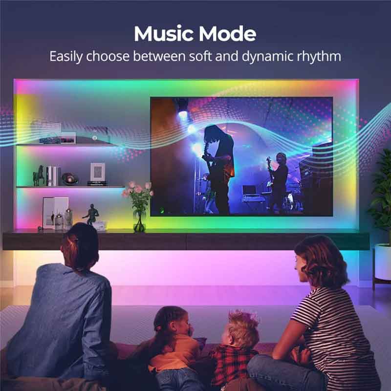 WS2812B Bluetooth Светодиодная гирлянда Сказочные огни Dreamcolor RGBIC DIY Для вечеринки Фестиваля Украшение деревьев Свадебное украшение Гирлянда USB-лампа