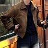 Men's Retro Japanese-American Loose Fit Jacket - Casual Spring/Autumn Style