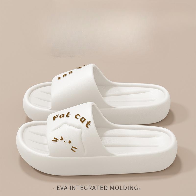 Тапочки из ЭВА для женщин на лето, новые домашние тапочки для душа с защитой от запаха, нескользящие домашние прохладные тапочки для мужчин