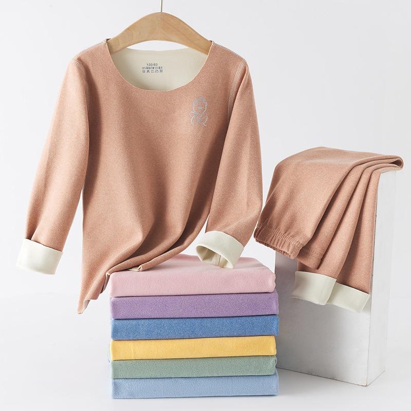 Детский и подростковый мягкий и уютный термокомплект для холодной погоды