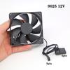 DC 12v 90*90*25 9025 3pin or Big 4pin Brushless Computer Cooling Fan 9cm 90mm PC Fans 90mmx25mm For Computer Case GPU CPU Cooler