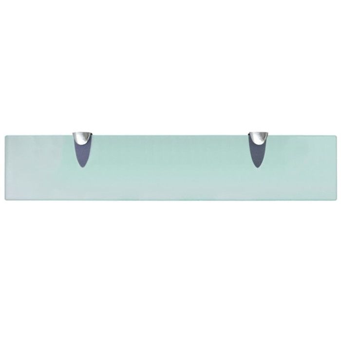 VidaXL Wall Shelves 2 Pcs Glass 50x10 Cm 8 Mm