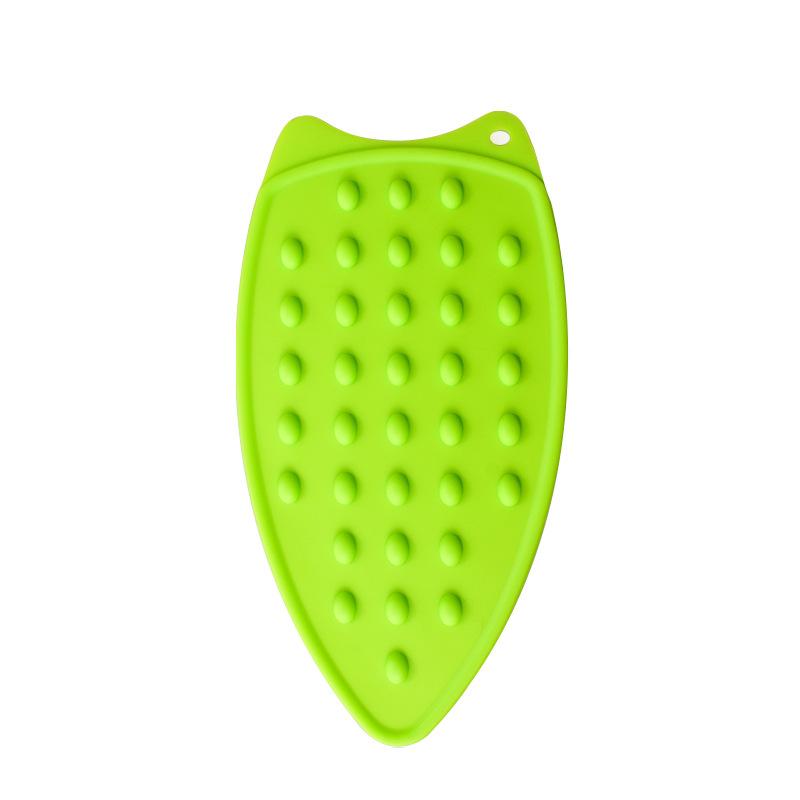 Silicone Ironing Mat Heat Resistant Iron Rest Pad Non Slip Ironing Board Protector Durable Flexible Surface for Home and Professional Use