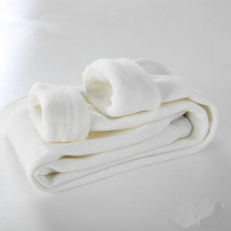 Брюки для девочек, толстые теплые брюки для мальчиков, зимние детские повседневные однотонные теплые брюки, леггинсы для девочек