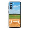 Мягкий ТПУ чехол для телефона Samsung Galaxy S25 S24 S23 S22 S21 Ultra S20 FE 5G S10 S10E Plus Бейсбол Черный Чехол