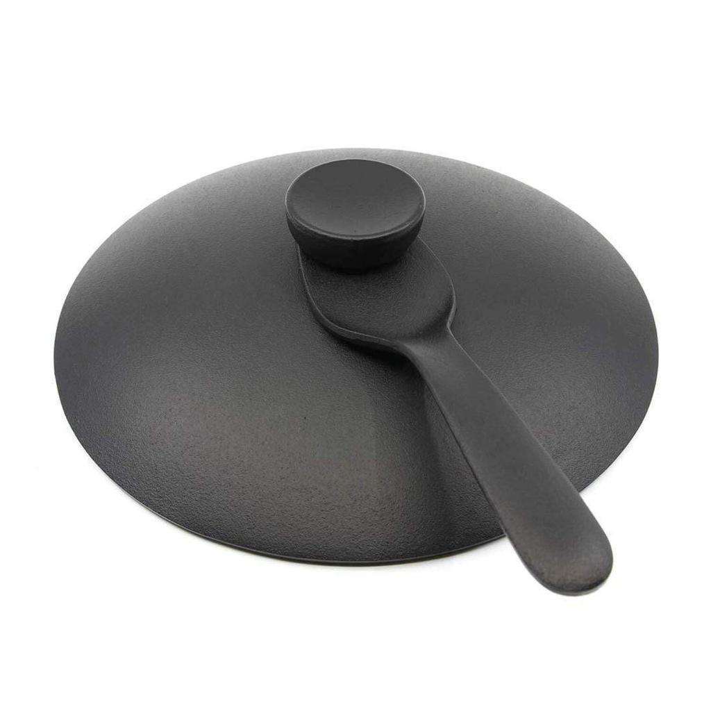 Глубокий чугунный горшок Sori Yanagi Nanbu Ironware, сочетающий в себе простой дизайн, высокую прочность, удобную крышку и практичность. Сделано в Японии. Ручка IH.