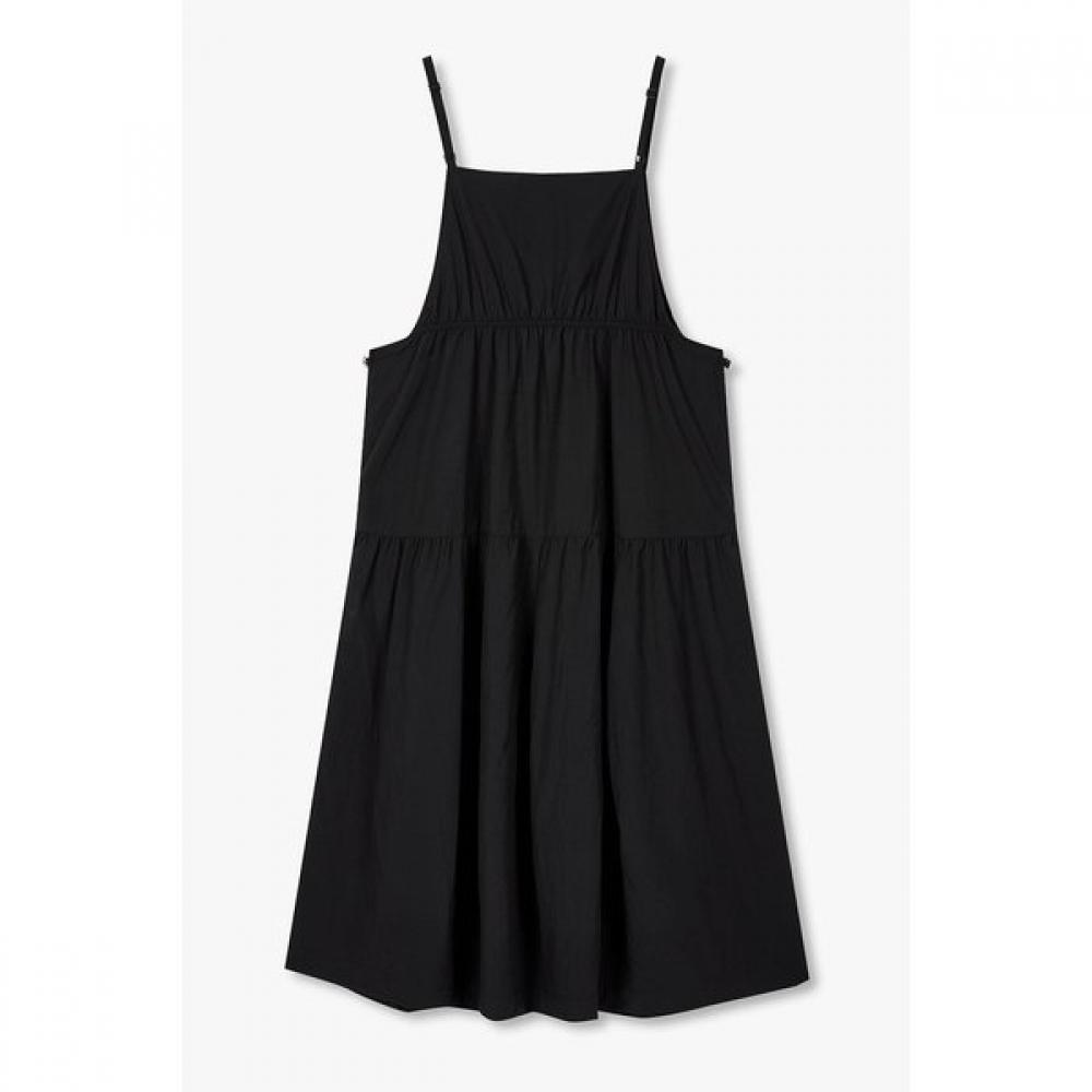 Studio Tomboy Side String Shirring Layered Dress 9176241984ar 
