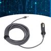 Satellite DC Power Cable 18AWG IP68 Water Resistant DC To Cigar Lighter Satellite DC Power Extension