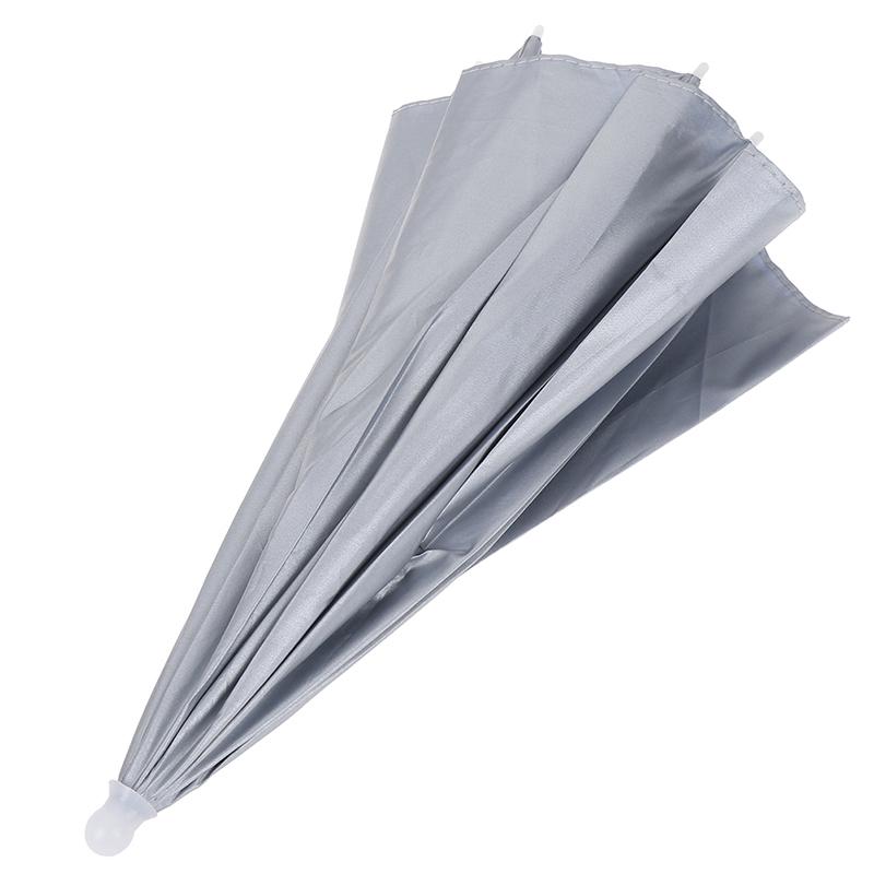 1шт портативный открытый зонтик шляпа рыбалка Пешие прогулки гольф пляж головной убор зонтик