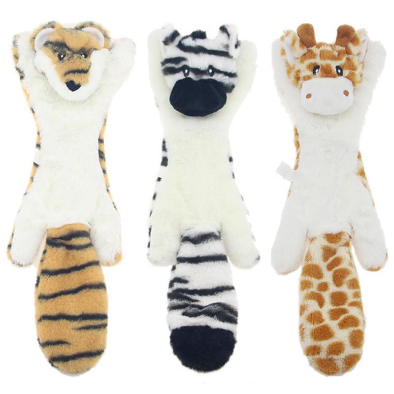 Хорошее Изысканное Новое Поступление Писк Новые Милые Плюшевые Игрушки Собака Для Вечеринки Жевание Писклявый Свист Вовлеченная Белка Игрушки Для Собак Домашнее Животное Волк Кролик Плюшевая Игрушка