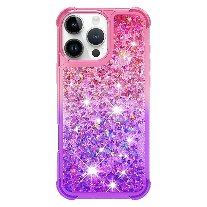 Чехол для i Phone 16 Pro Max на Для Funda iPhone 16 Pro MAX Чехол Блестящий Динамичный Жидкий Чехол Для Apple16 Plus 16ProMax Чехлы Etui