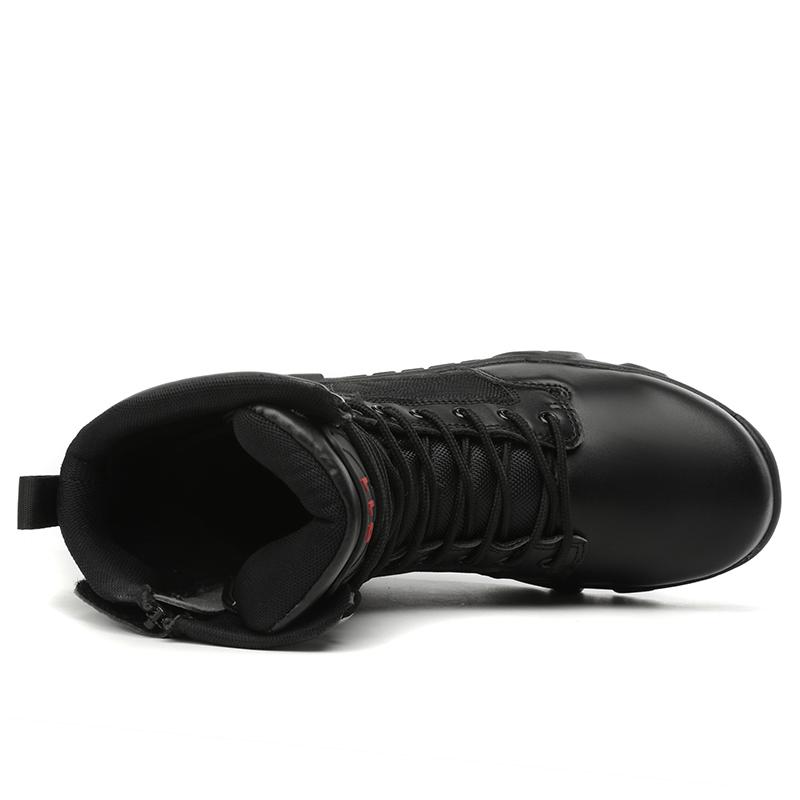 MCTIN Мужские ботильоны, повседневная уличная обувь на платформе с молнией, кроссовки, тренировочная обувь, ботинки до середины икры