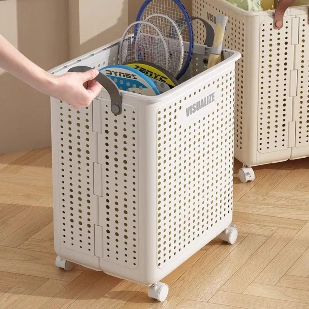 Multi-Purpose Dirty Laundry Baskets Hollow Storage Box Yoga Mat Storage Basket Home