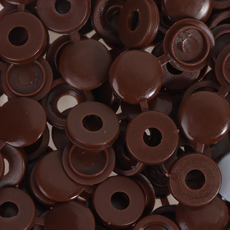 100 шт. колпачков для винтов, практичных самонарезающих винтов, гаек, болтов, защитных чехлов