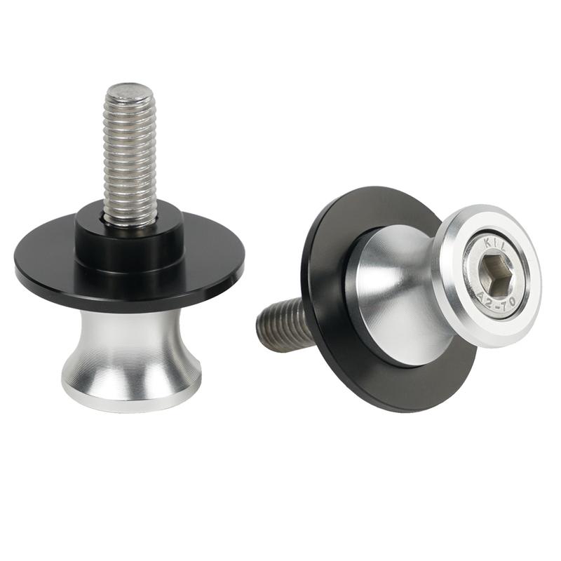 M10 10mm Swingarm Spool Sliders Stand Screws For KTM 690 Duke 690 SMC 990 Adventure 990 Super Duke 950 990 Supermoto 1190/R RC8