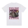 My Pain Is Chronic But This Ass Is Iconic Tshirts Funny Raccoon Meme T Shirts Unisex Vintage Harajuku Summer Cotton Tshirt