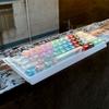 10 шт. Прозрачный пустой набор кейкапов 1,25U Профиль MOA Кристально-полупрозрачные кейкапы для механических клавиатур