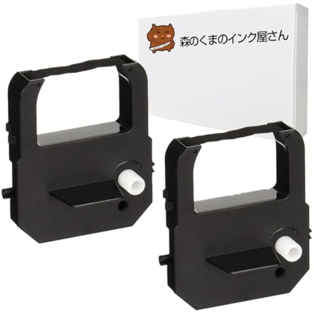 Mori no Kuma's Ink Shop TP1051SB TP-1051SB SEIKO General Purpose Ink Ribbon Cassette Black Set of...