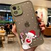 Чехол для телефона «С Рождеством и Новым годом» для iPhone 16 15 14 13 12 11 Pro Max Mini X XS 7 8 Plus SE Ударопрочный Жесткий чехол Fundas
