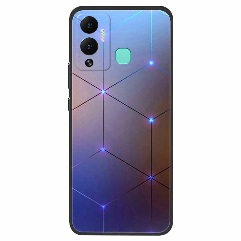 Для Infinix Hot 12 Play NFC Чехол X6816D Ударопрочный Силиконовый Мягкий TPU Чехол для Телефона для Infinix hot12 play NFC Чехол Бампер Funda