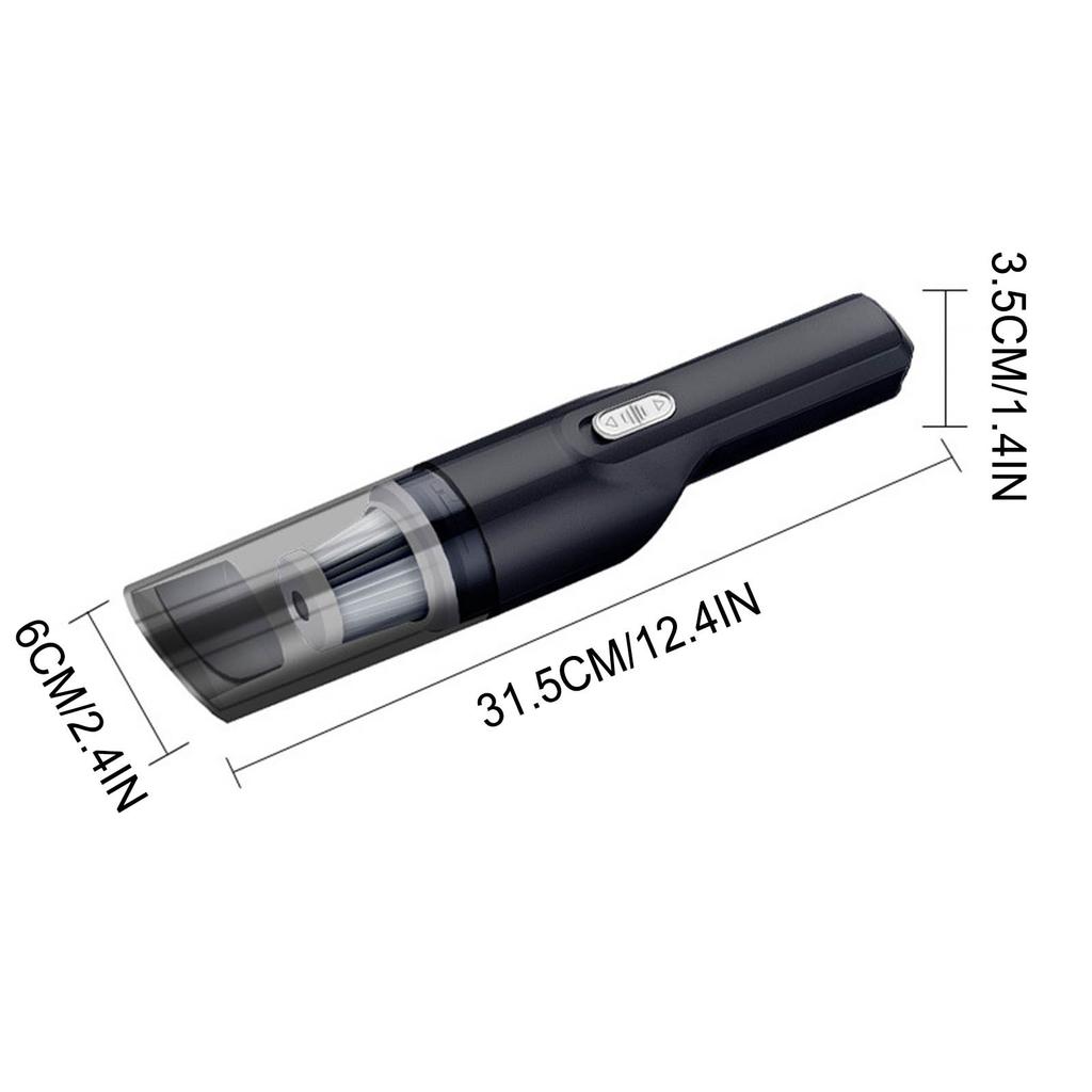 Автомобильный пылесос 120 Вт с высоким всасыванием для автомобиля, ручной пылесос двойного назначения для влажной и сухой уборки