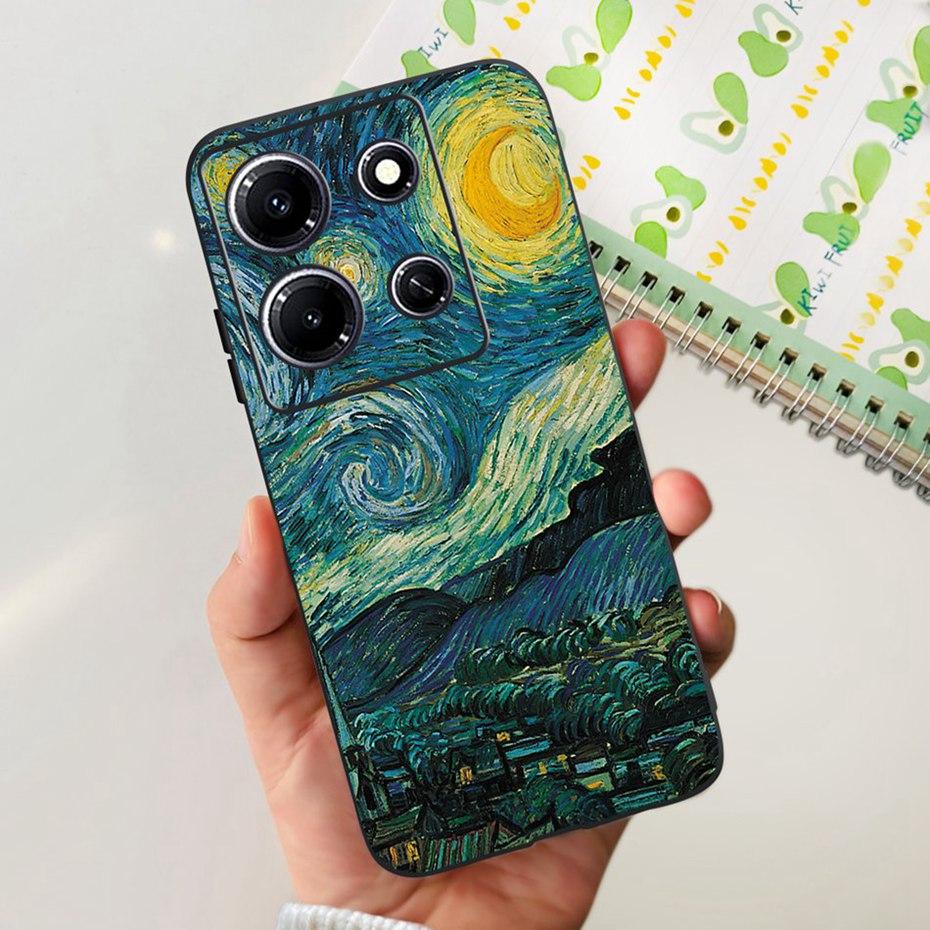 Модный Чехол-бабочка для телефона Infinix Note 30i Note30 Pro 2023 Мягкий Силиконовый ТПУ Задняя Крышка Для Infinix Note 30 Pro Note30i