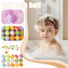 Doll Bath Ball Shower Tablets Bath Bath Ball Contains Cute Set
