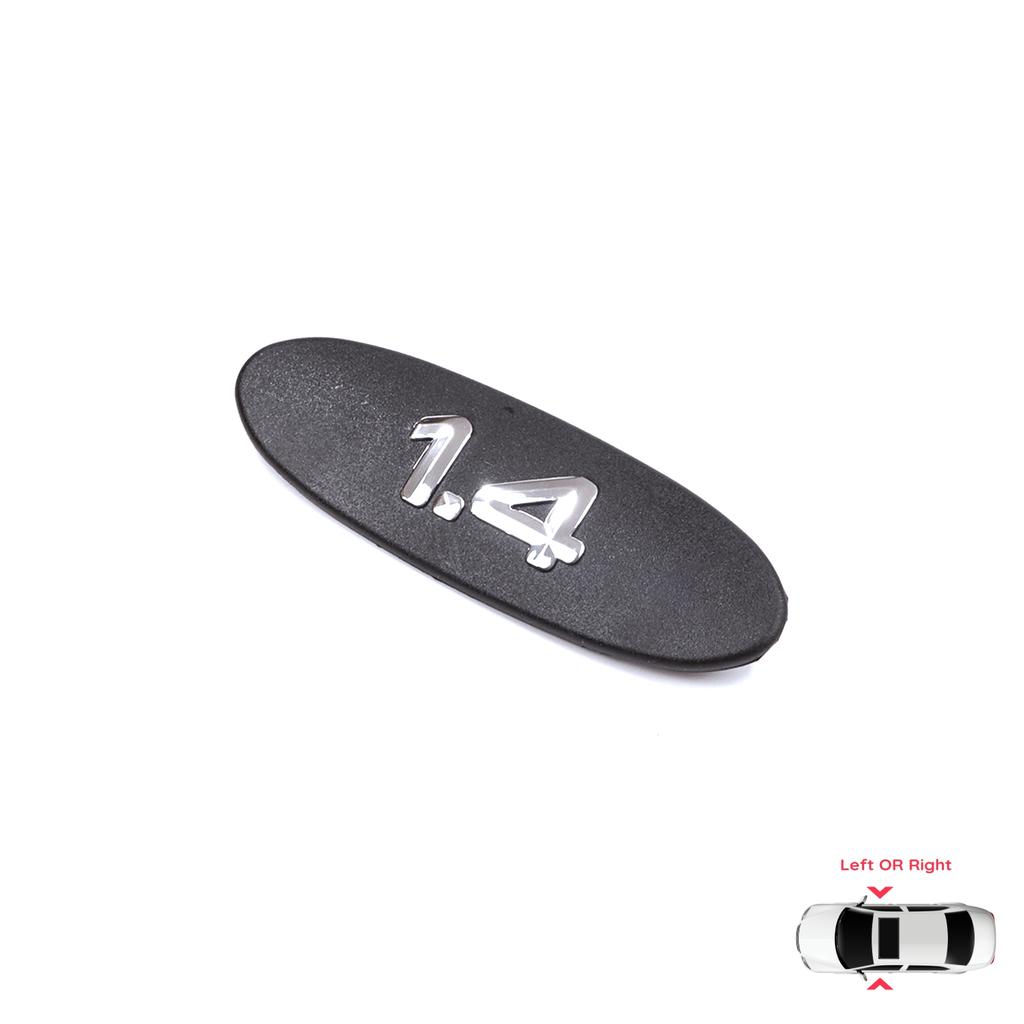 BSP574 Черный 1.4 Значок с логотипом Монограмма для Renault Clio MK2 II BB CB Kangoo MK1 FC KC 7700422223
