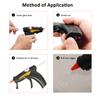 USB-литиевый электрический термоплавкий клеевой пистолет, набор с клеевыми стержнями 50 шт. 0,7*150 мм