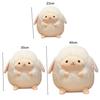 Stuffed Sheep Doll Full Filling Sleeping Accompany Elastic Cute Plush Sheep Cushion for Entertainment
