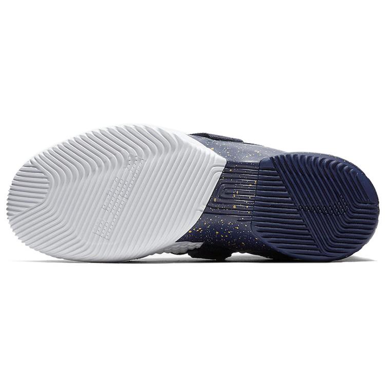 Nike LeBron Soldier 12 SFG EP 'Witness' (унисекс) Белые / Темно-синие Баскетбольные кроссовки AO4055 100