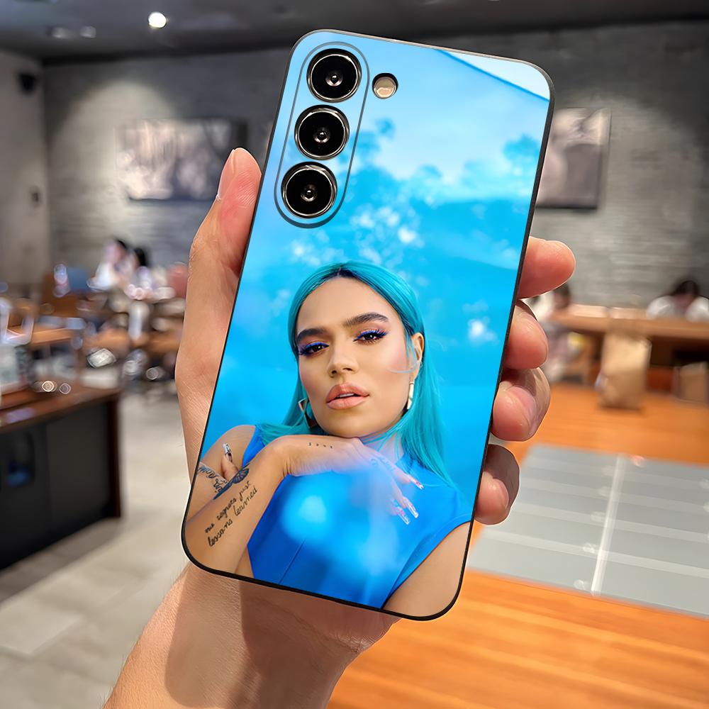 Модный чехол для телефона Karol G для Samsung S23 Ultra S24 S22 S20 Fe S21 Plus Galaxy A54 A34 A24 A53 A13 A16 Задняя крышка