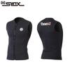 SLINX 3mm Diving Vest: Unisex, Sleeveless, Velvet-Lined Wetsuit for Warmth